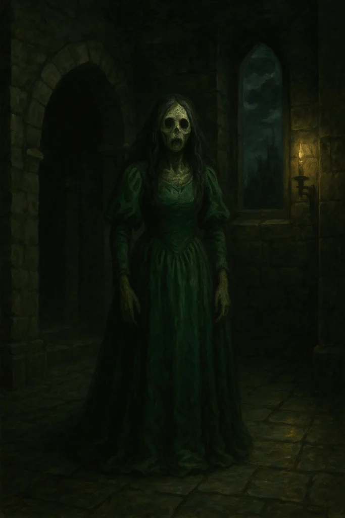 kastil berhantu prancis, La Dame Verte
