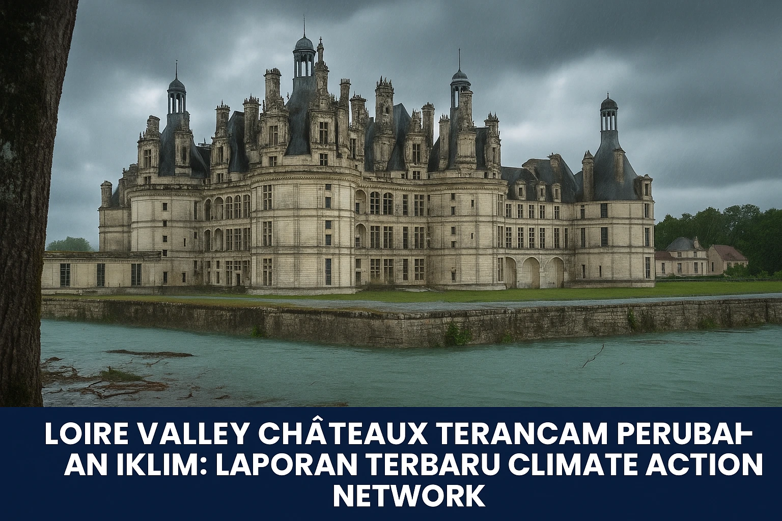 Loire Valley Châteaux Terancam Perubahan Iklim, Laporan Terbaru Climate Action Network