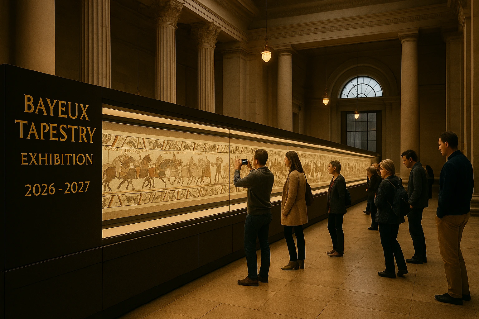Bayeux Tapestry Dipinjam ke Inggris, Pameran Bersejarah Digelar 2026