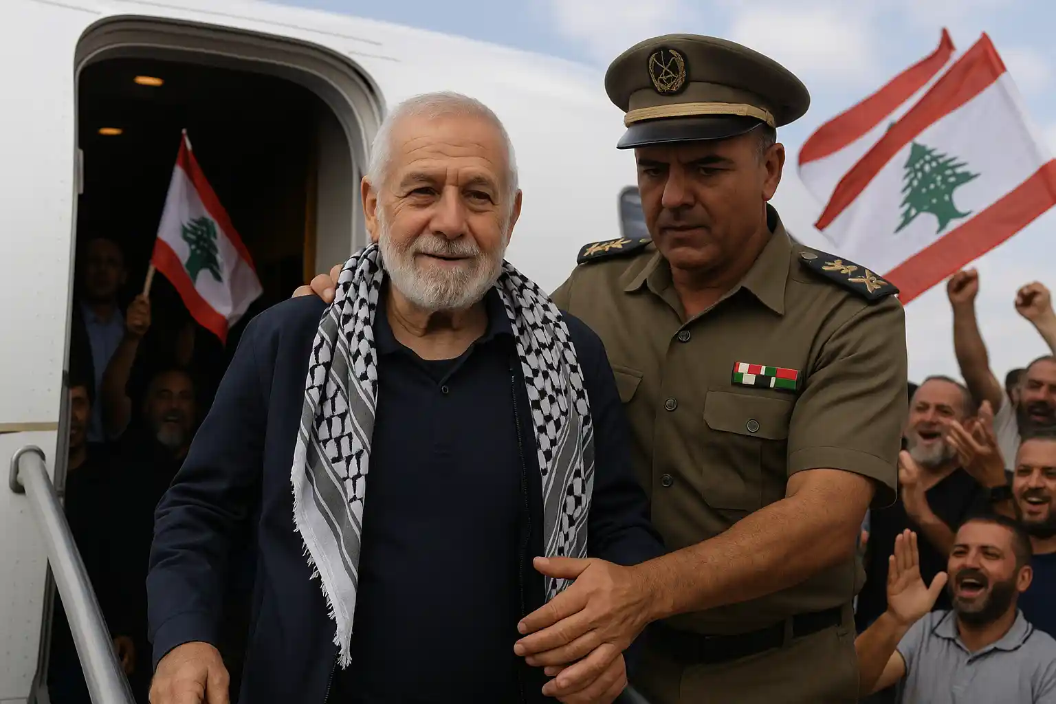 Georges Abdallah Dipulangkan ke Lebanon Usai 40 Tahun Penjara