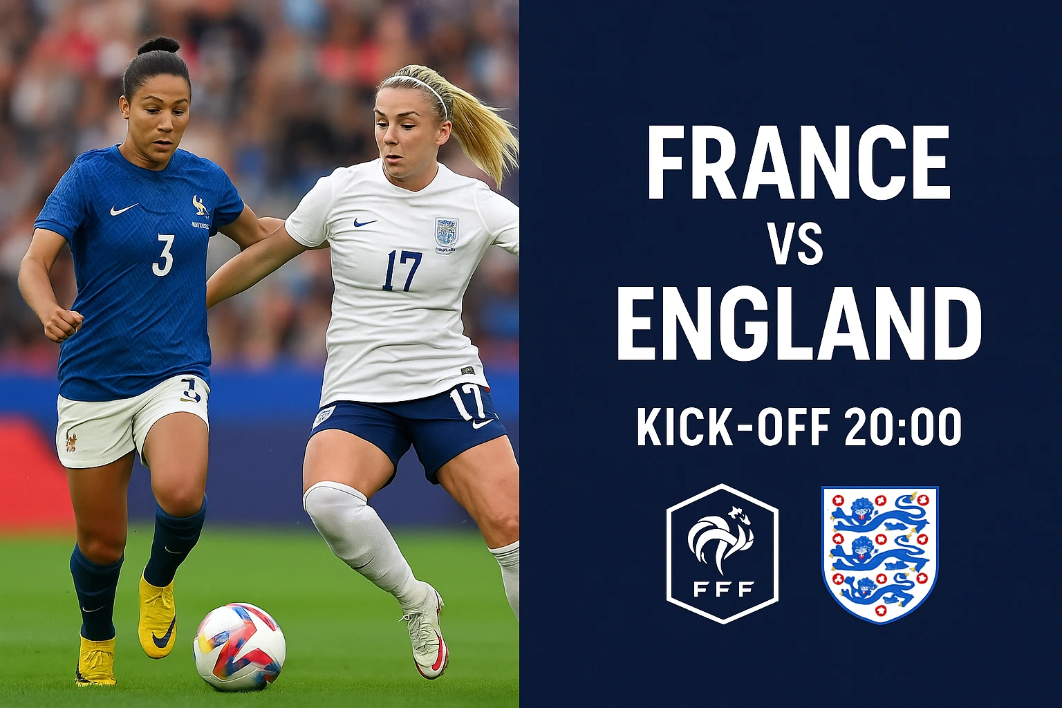 Link Live Streaming Sepak Bola Wanita Prancis vs Inggris, Jadwal & Saluran TV