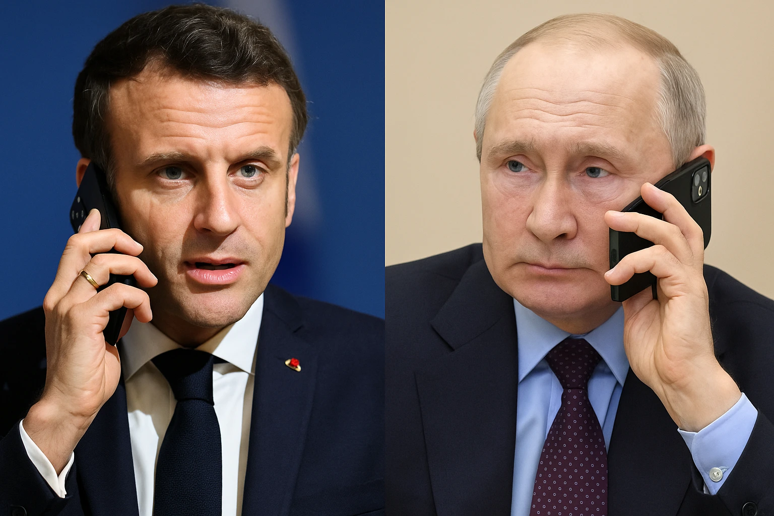 Macron hubungi Putin