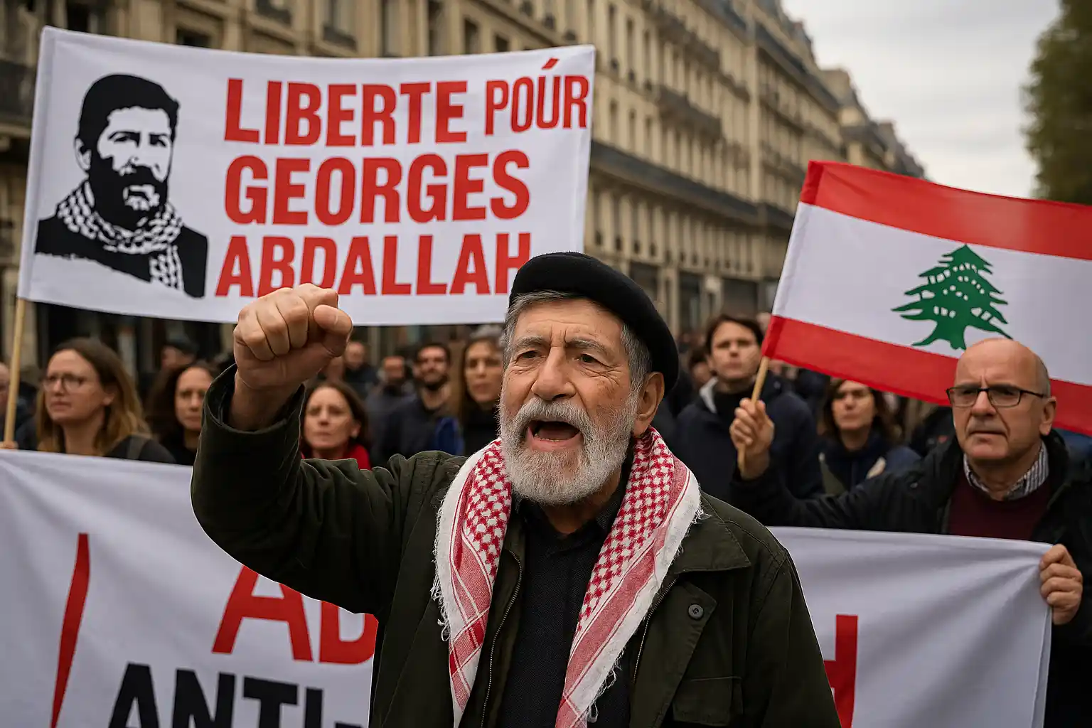 Georges Abdallah Bebas setelah 40 Tahun Penjara di Prancis