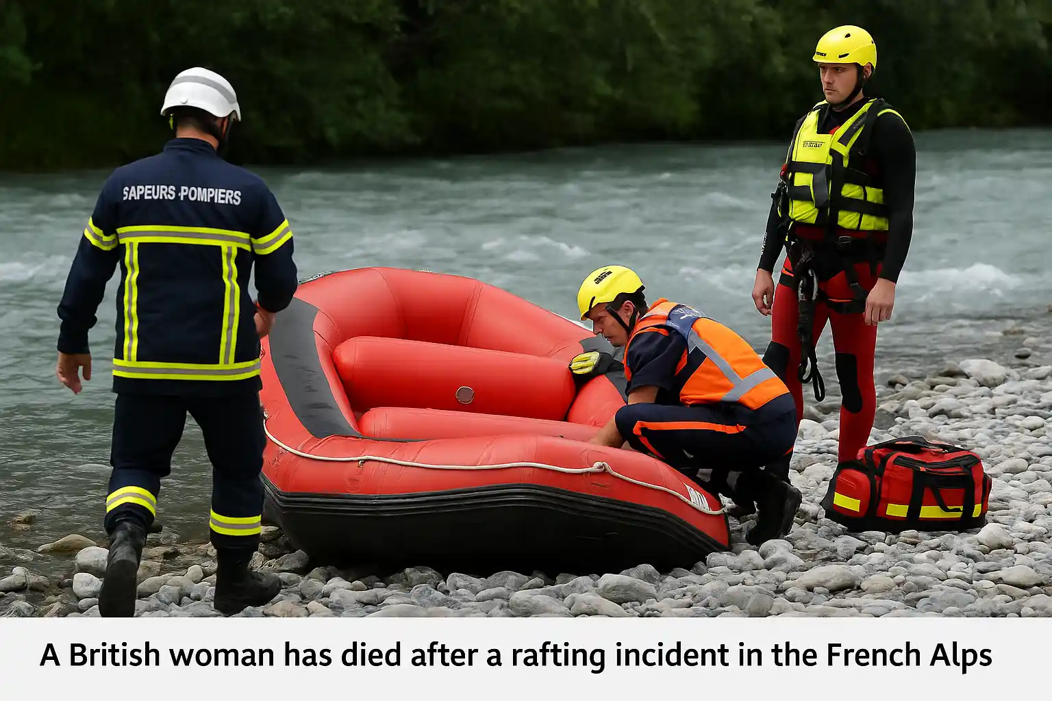 Wanita Inggris Tewas Usai Kecelakaan Rafting di Prancis