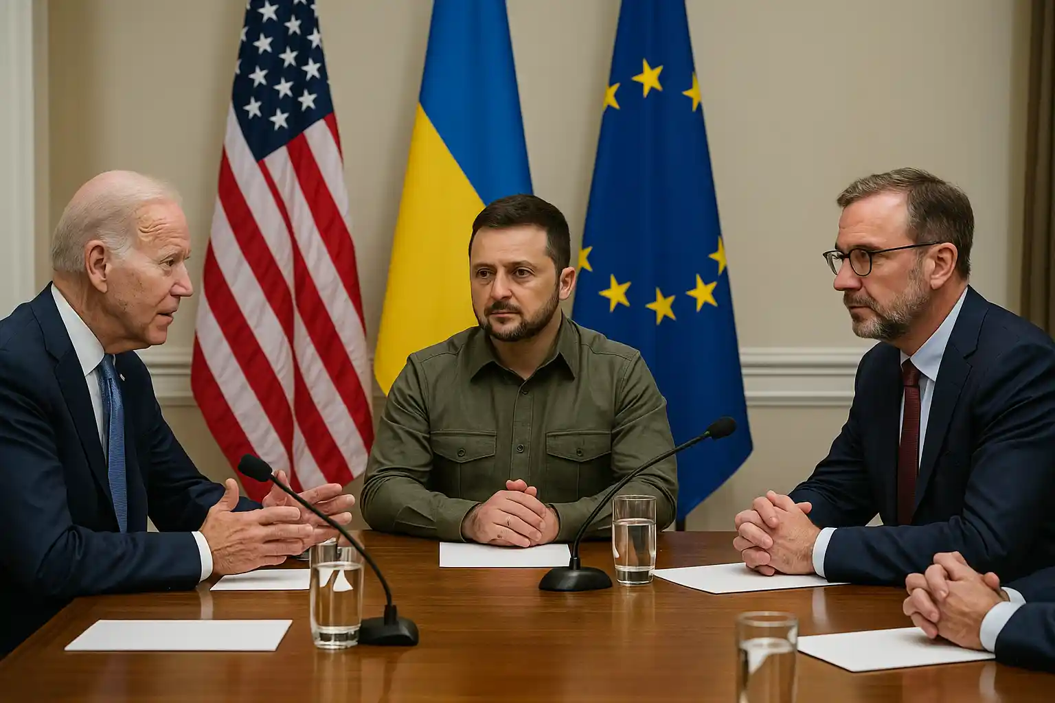 AS-Eropa Sepakati Garansi Keamanan Ukraina