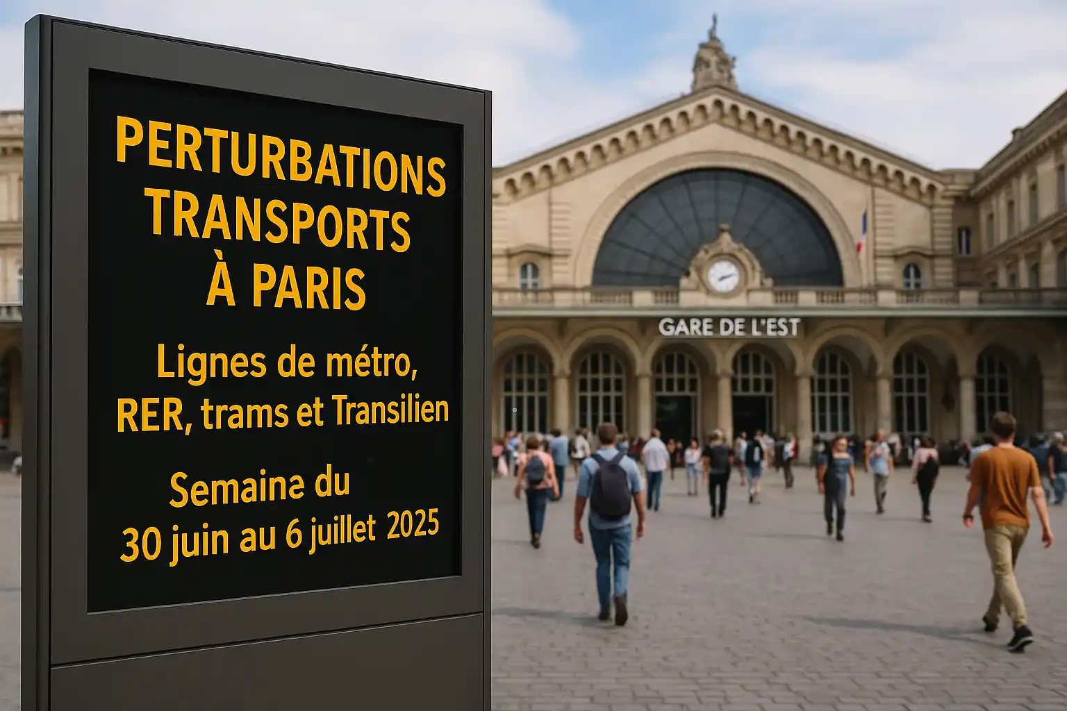 Gangguan Transportasi Paris Pekan Ini Mengganggu Mobilitas Warga