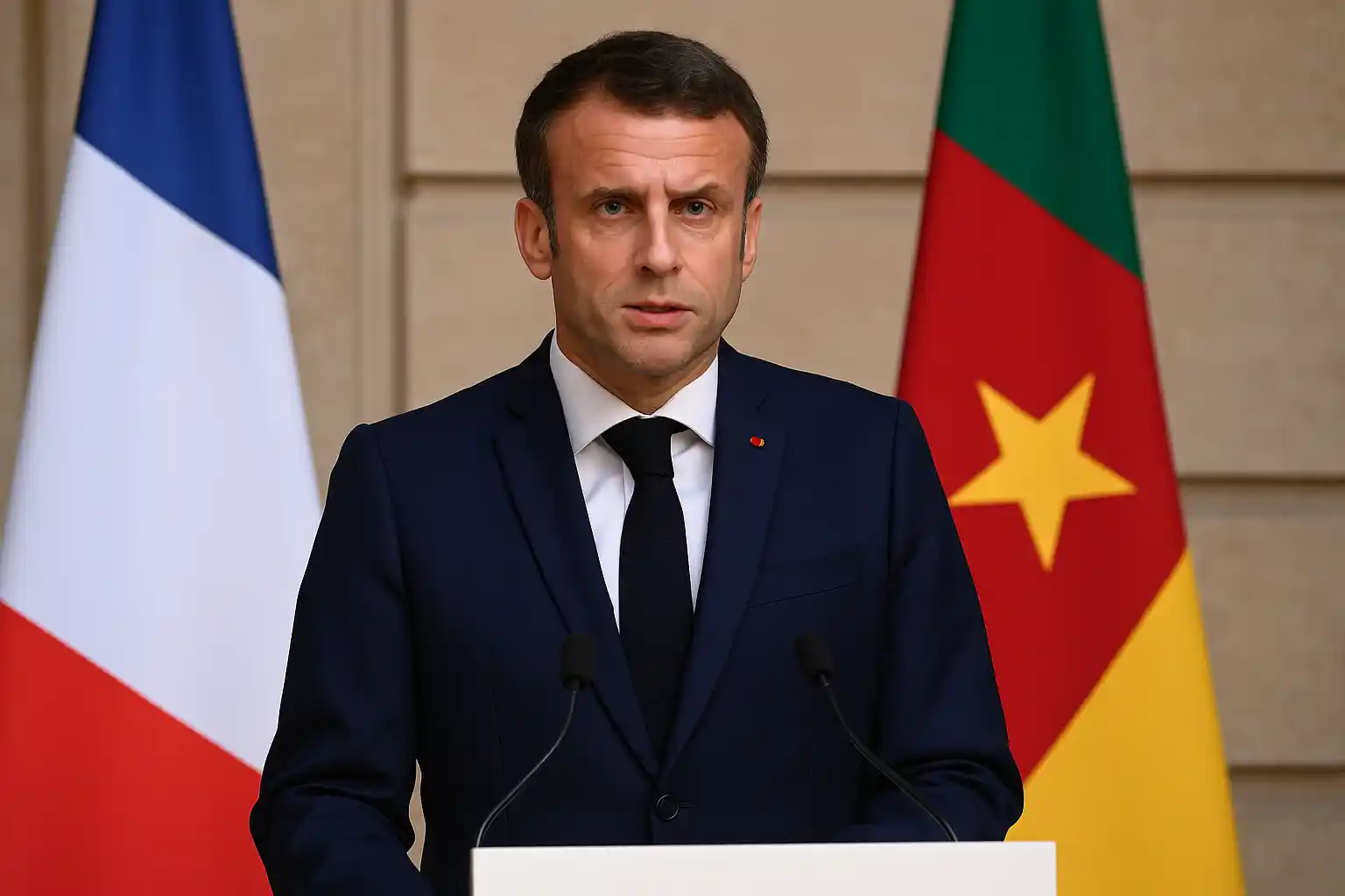 Kekerasan Prancis di Kamerun Diakui Macron