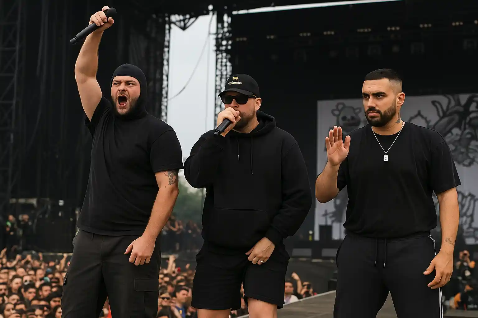 Kneecap tampil meski kontroversi di Rock en Seine