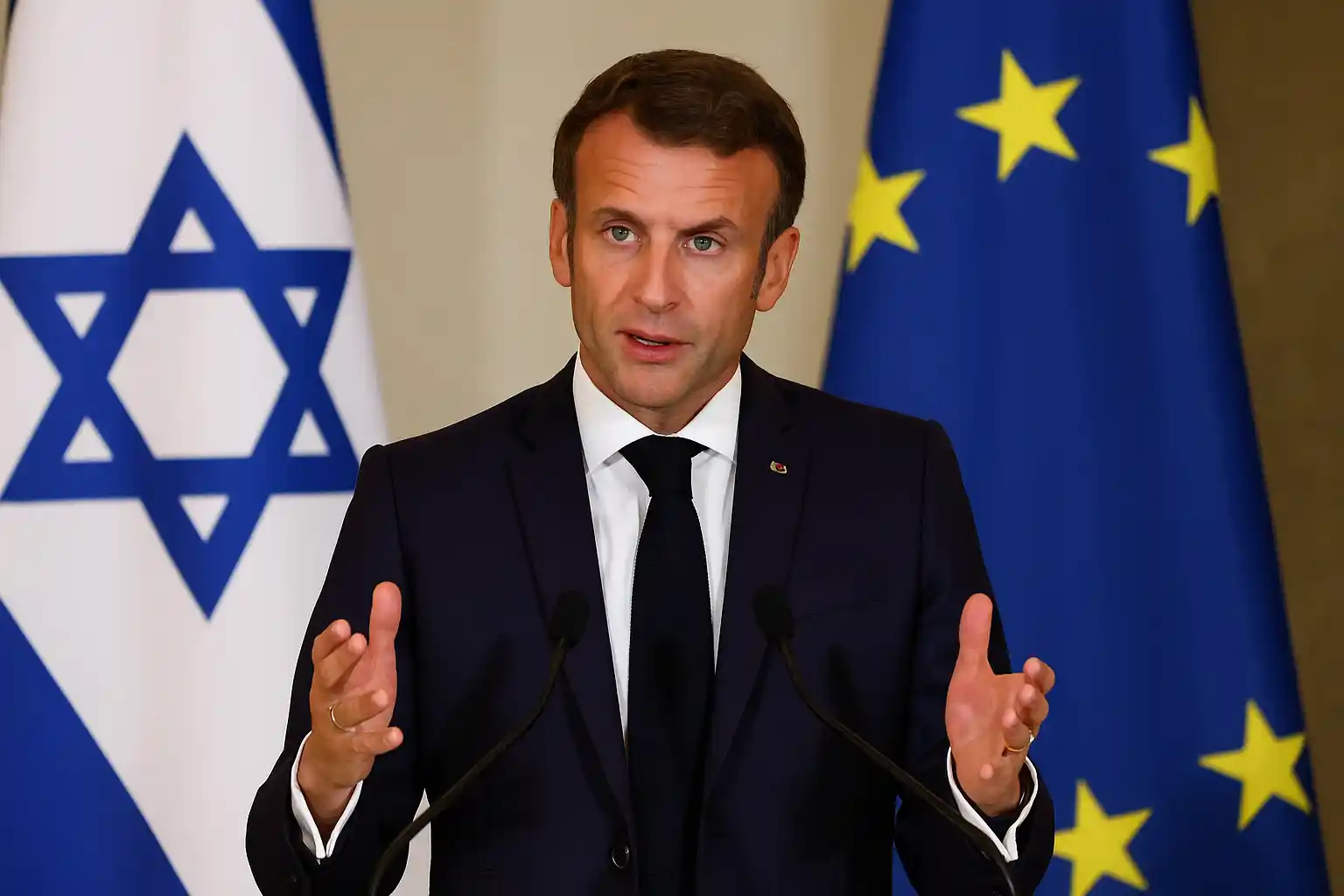 Macron Dorong Stabilisation Mission Gaza