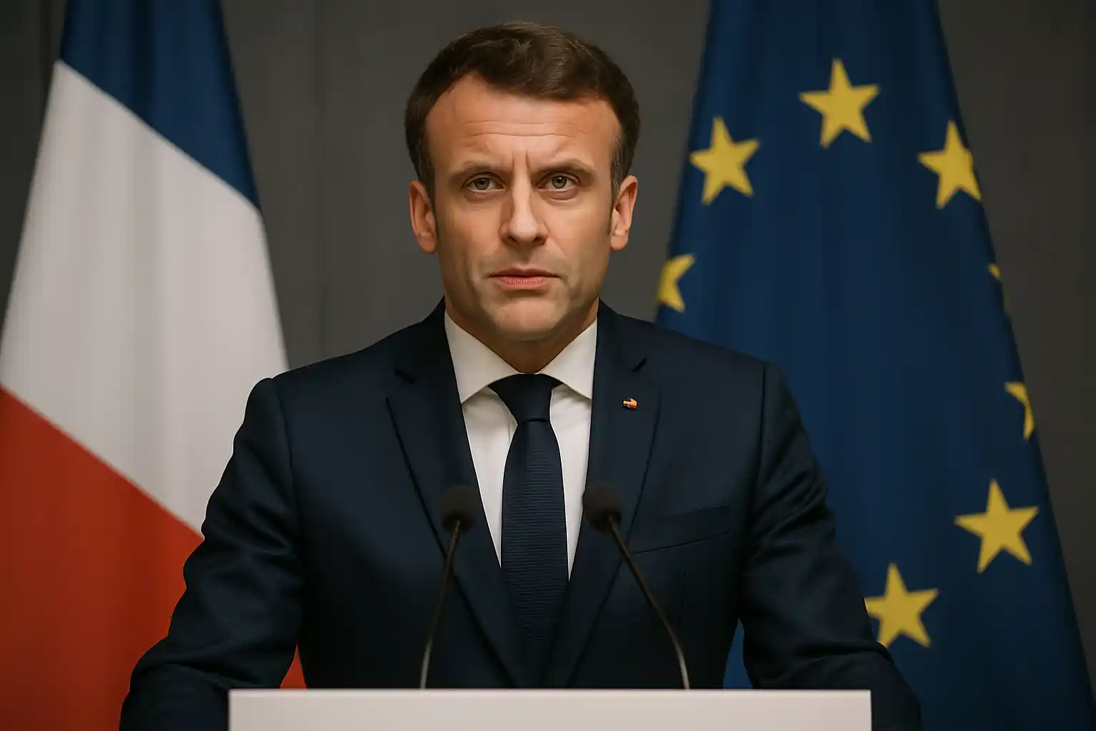 Macron Lanjutkan Mandat Meski Krisis Anggaran