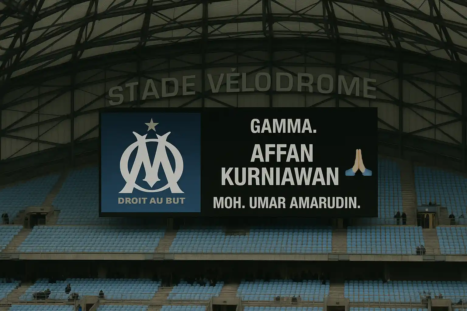 Marseille Beri Penghormatan untuk Affan Kurniawan