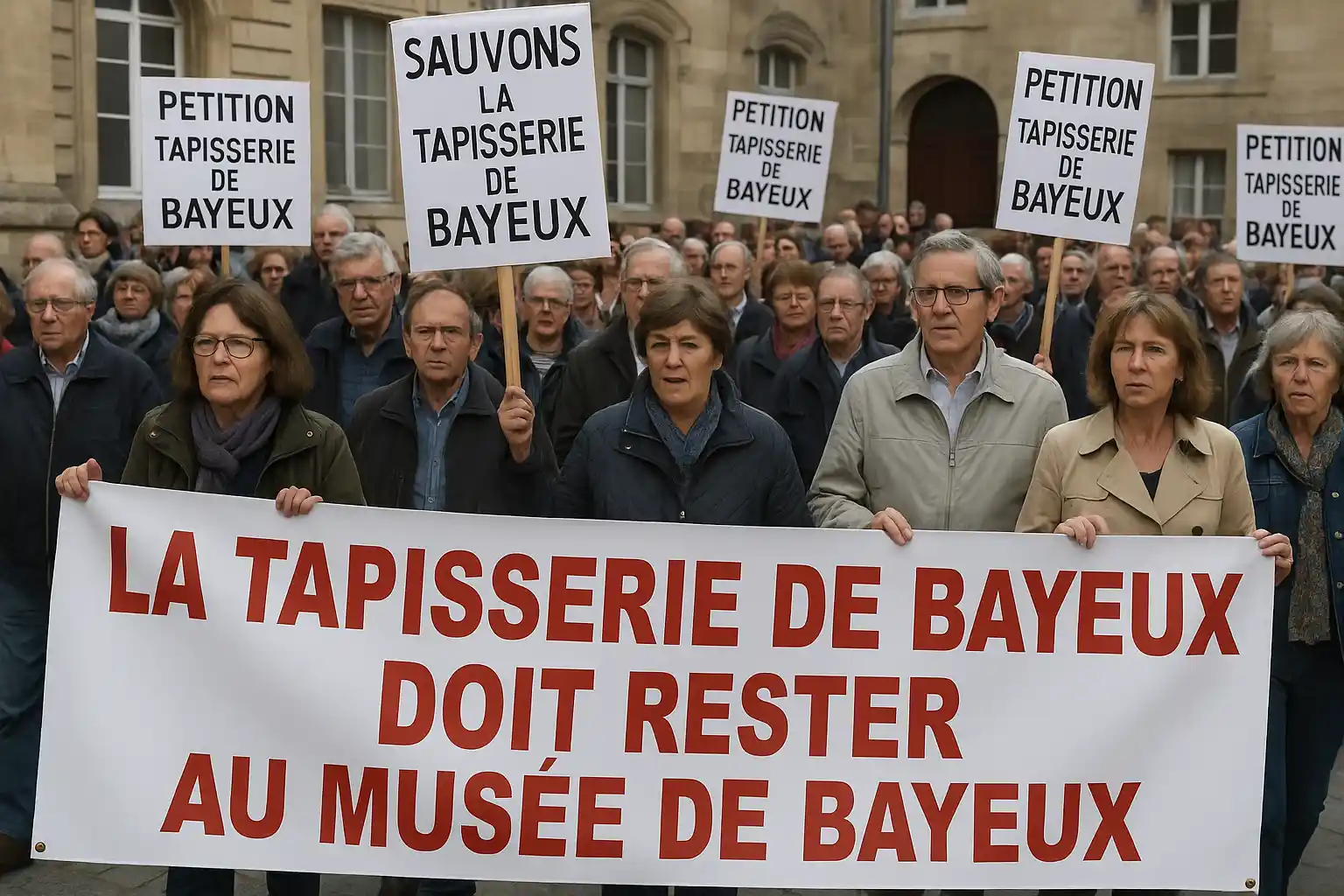Petisi Tapestri Bayeux Tolak Peminjaman Kontroversial