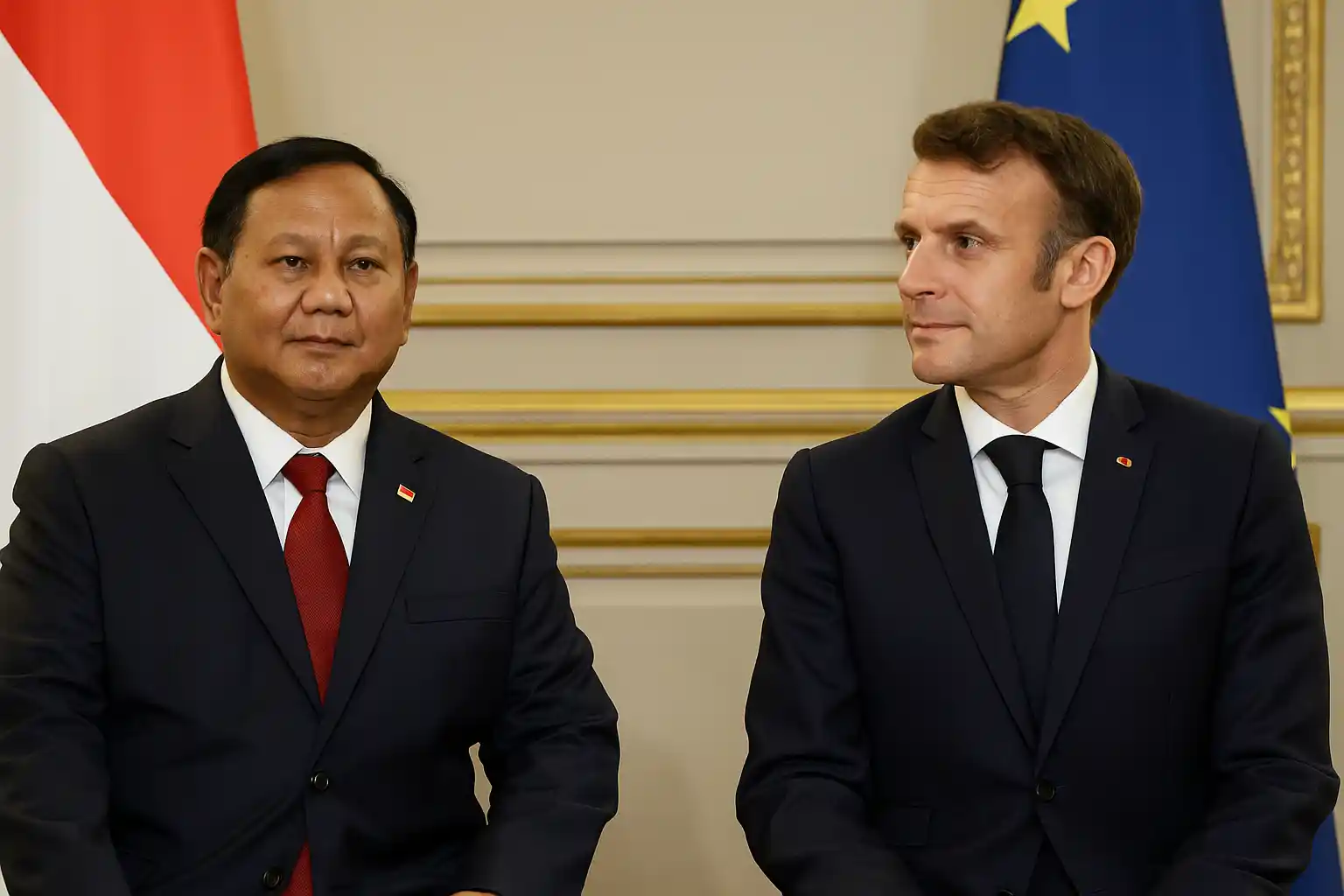 Prabowo-Macron Sepakat Perkuat Hubungan RI–Prancis