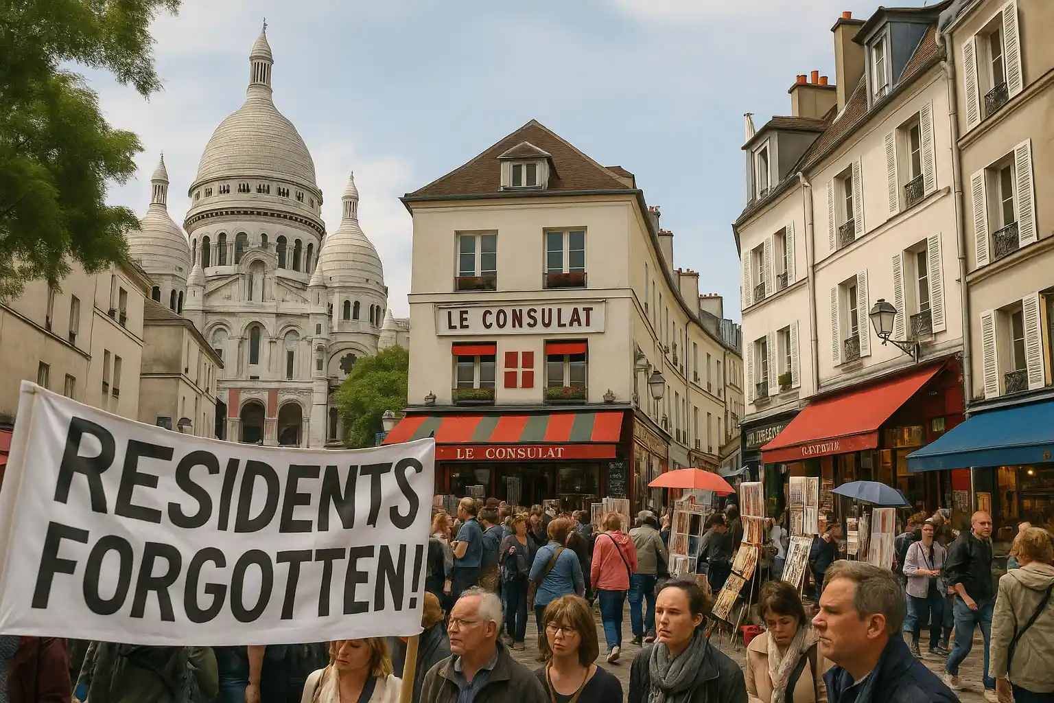 Warga Paris Tolak Disneyfication Montmartre