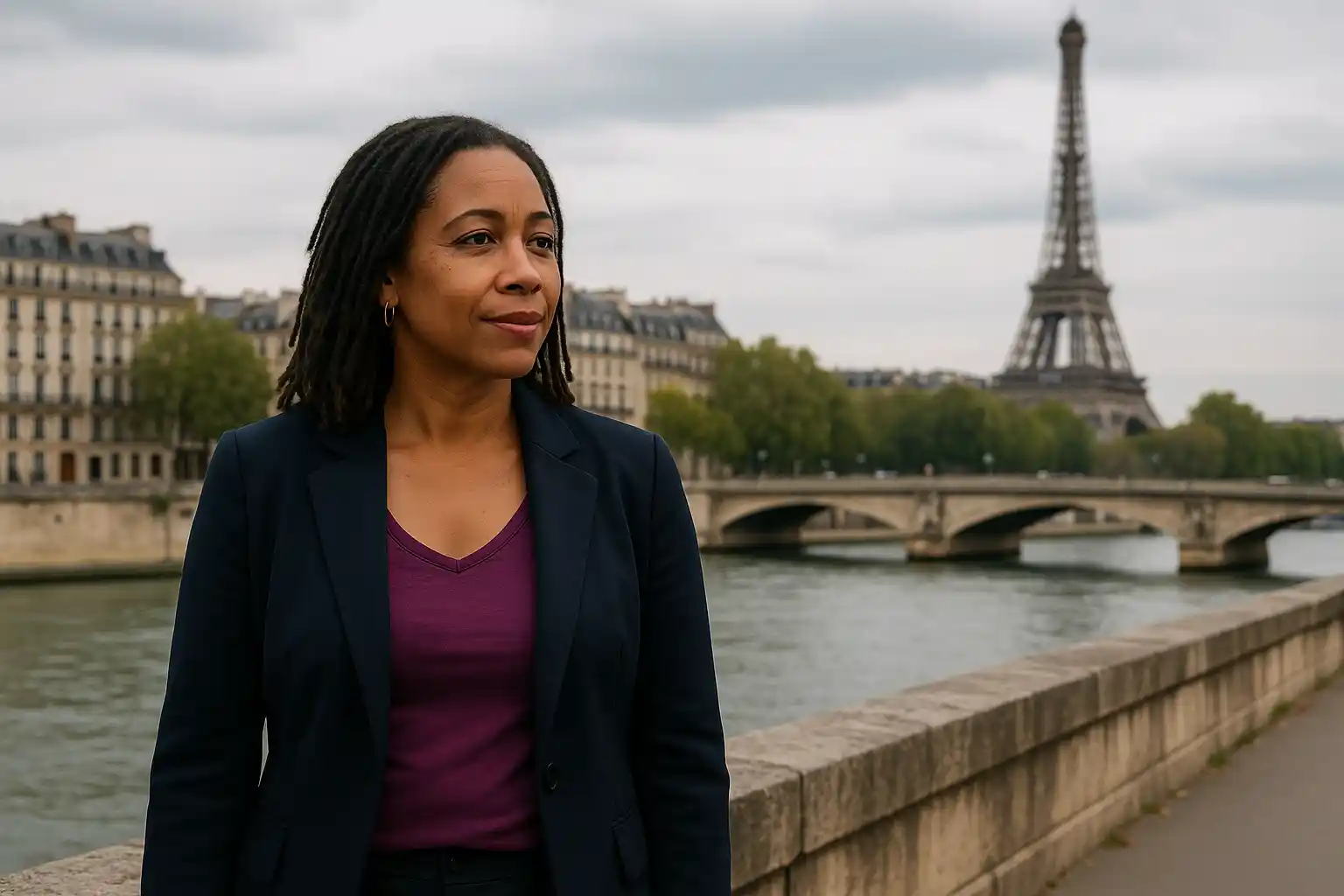 Kisah Penyintas Kanker Robin Allison Davis di Paris