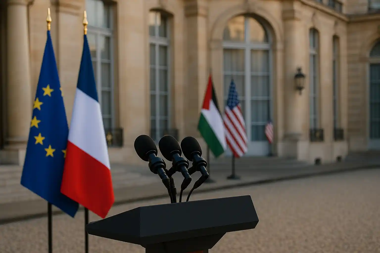 Macron Kutuk Penolakan Visa AS untuk Palestina