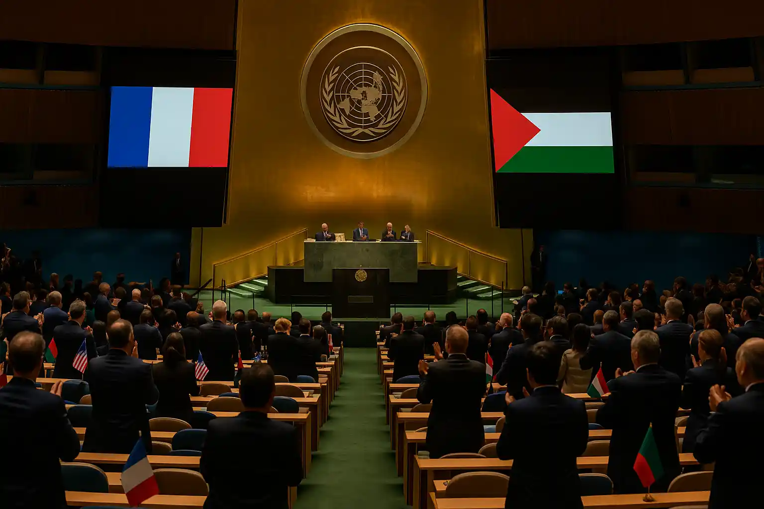 Pengakuan Prancis Palestina memicu dukungan global