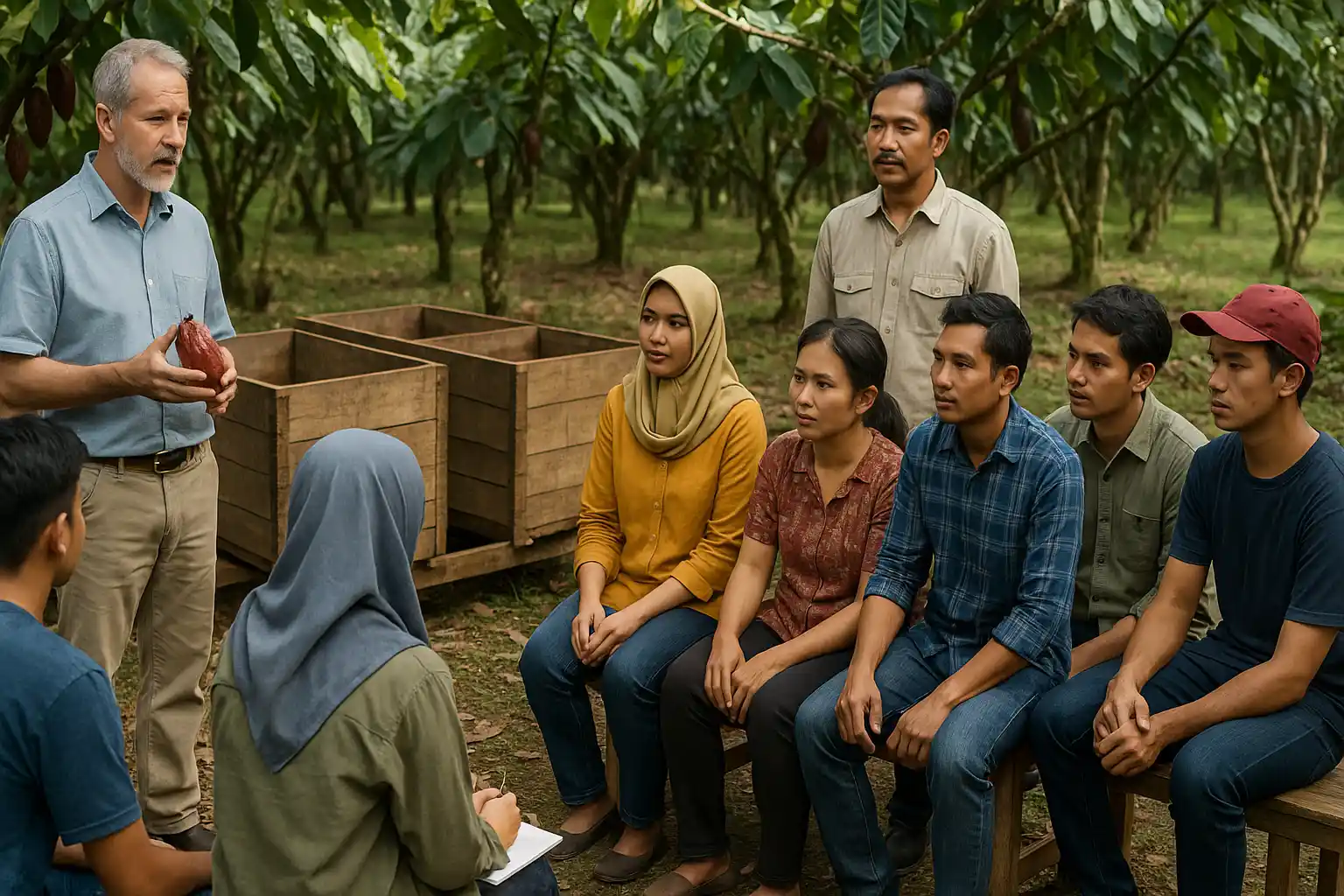 Proyek Kakao IndoCacao Perkuat Rantai Nilai