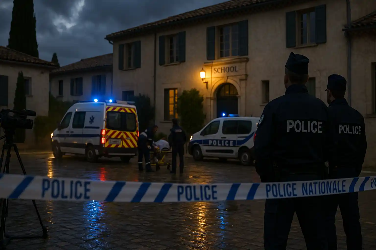 Serangan Pisau Antibes Guncang Sekolah di Riviera
