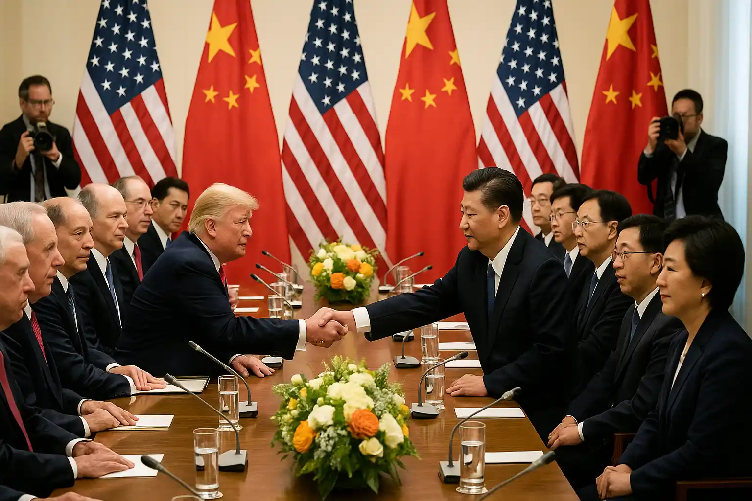 Gencatan Dagang AS China Disepakati Xi dan Trump