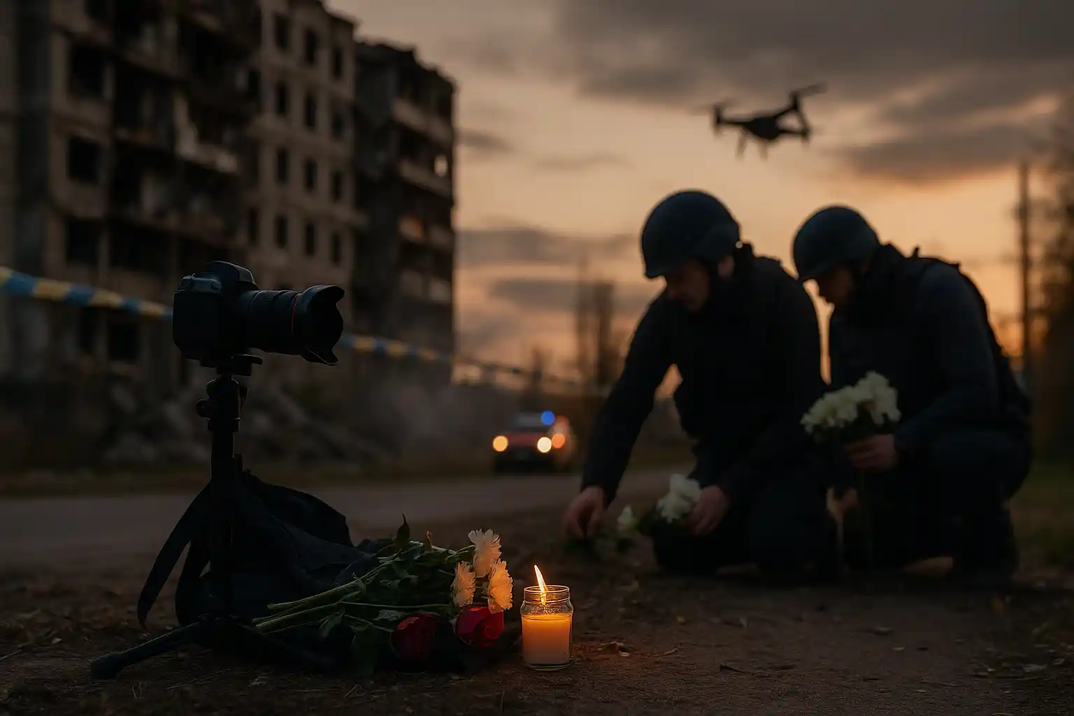 Jurnalis Foto Prancis Tewas, Investigasi Serangan Drone 1