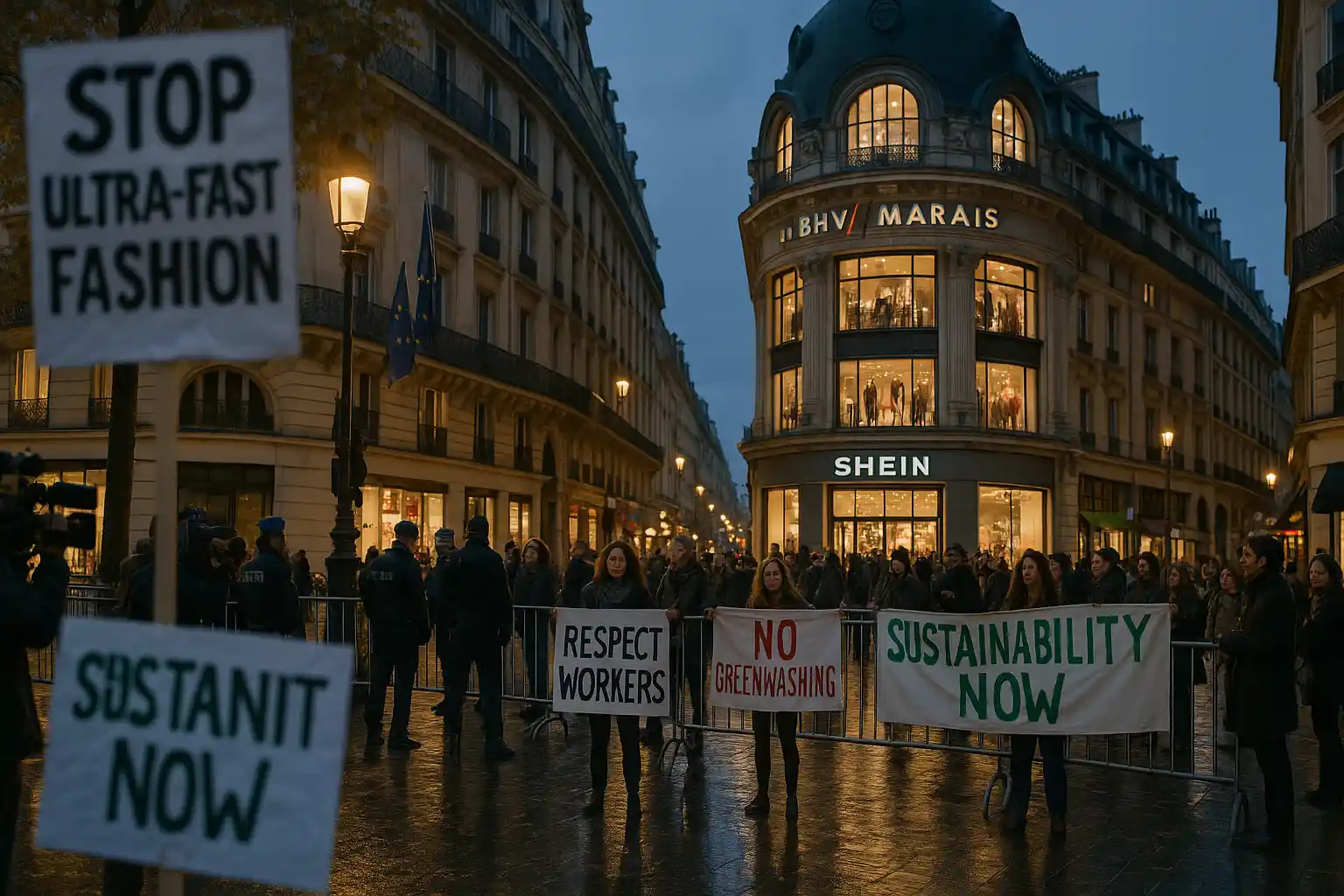 Kontroversi Toko Shein di BHV Marais Paris