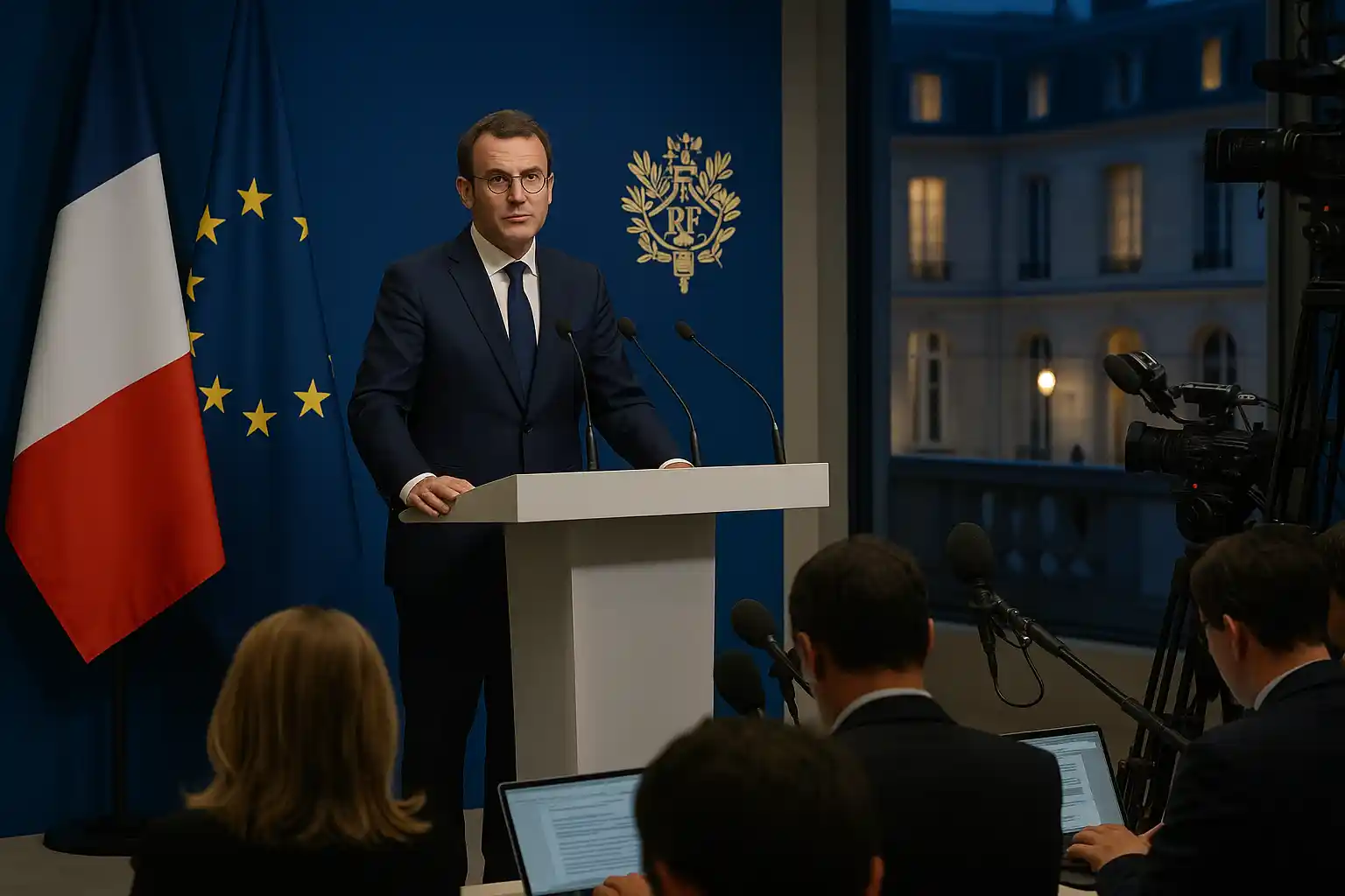 Krisis Politik France Memuncak Macron Tidak Mundur