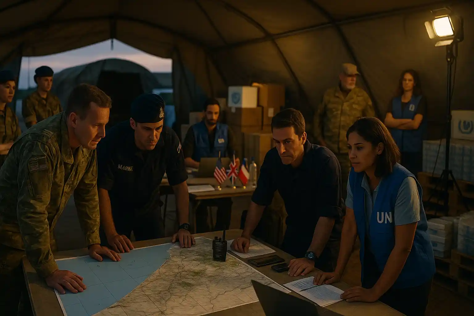 Misi Stabilisasi Gaza Didukung AS Inggris Prancis