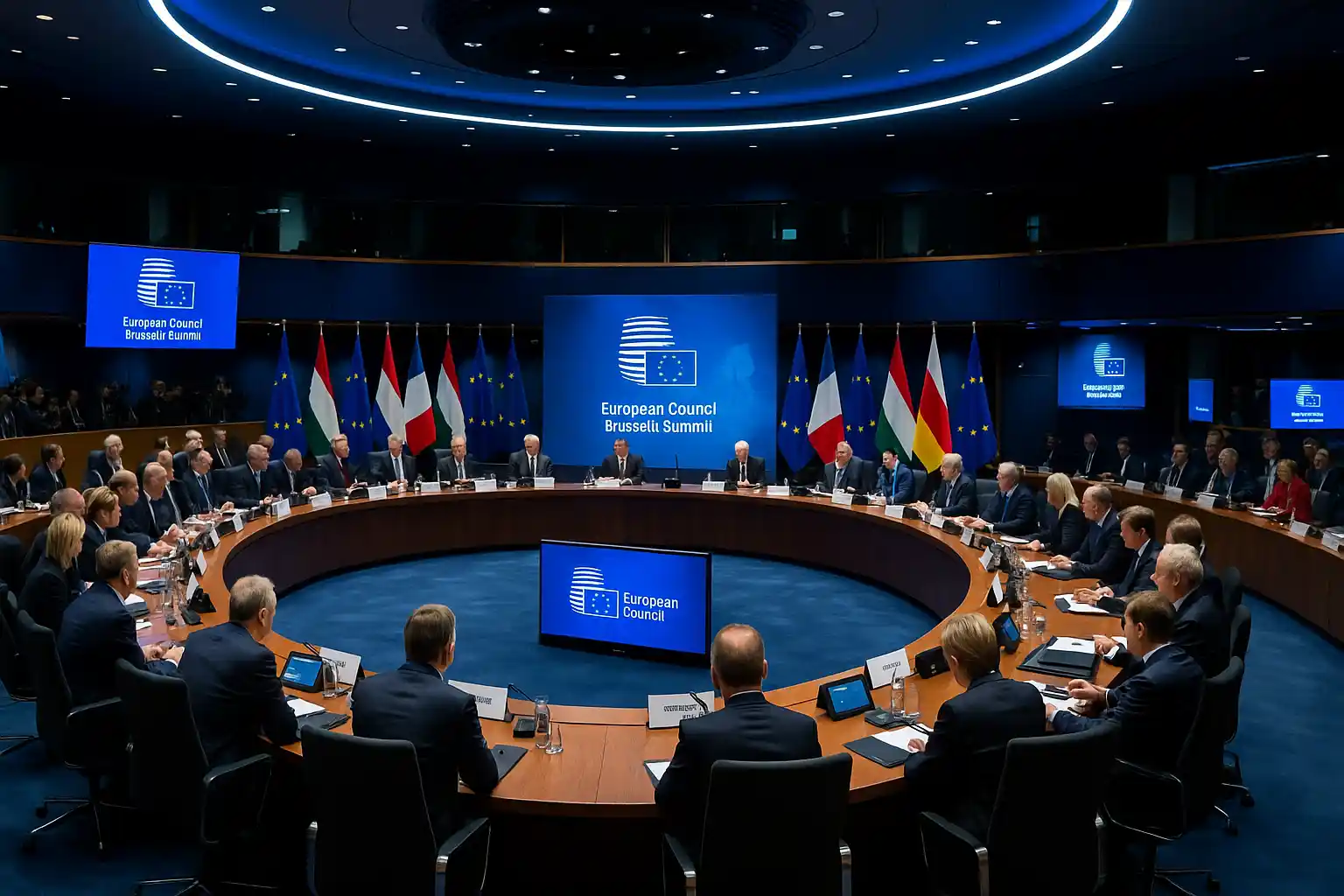 Paket Sanksi Brussel Diadopsi Pemimpin Uni Eropa