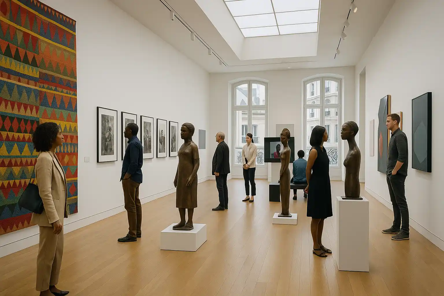 Pameran Noire Paris di Museum Seni Afrika Baru