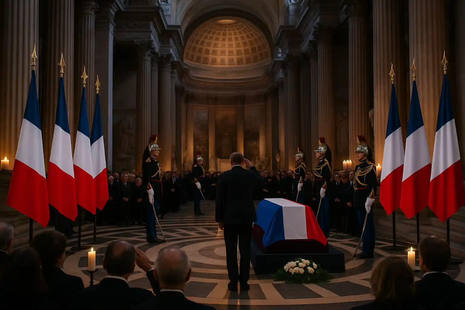 Penghormatan Badinter Paris di Panthéon, Upacara Negara