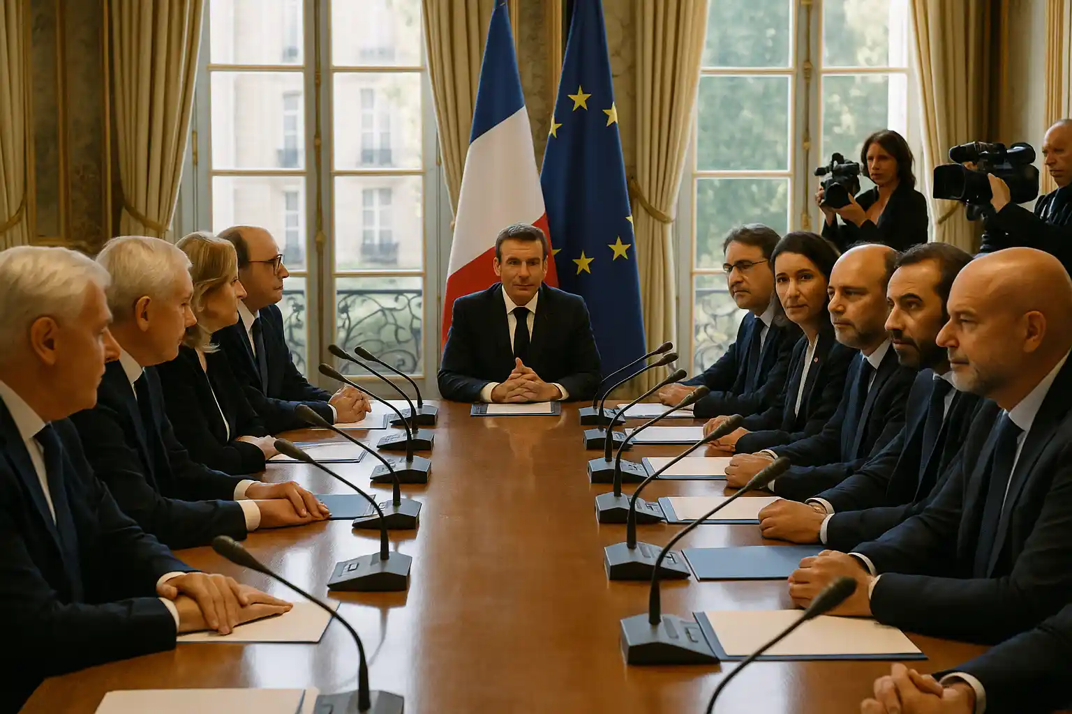 Penunjukan PM Prancis, Macron Panggil Pimpinan Partai