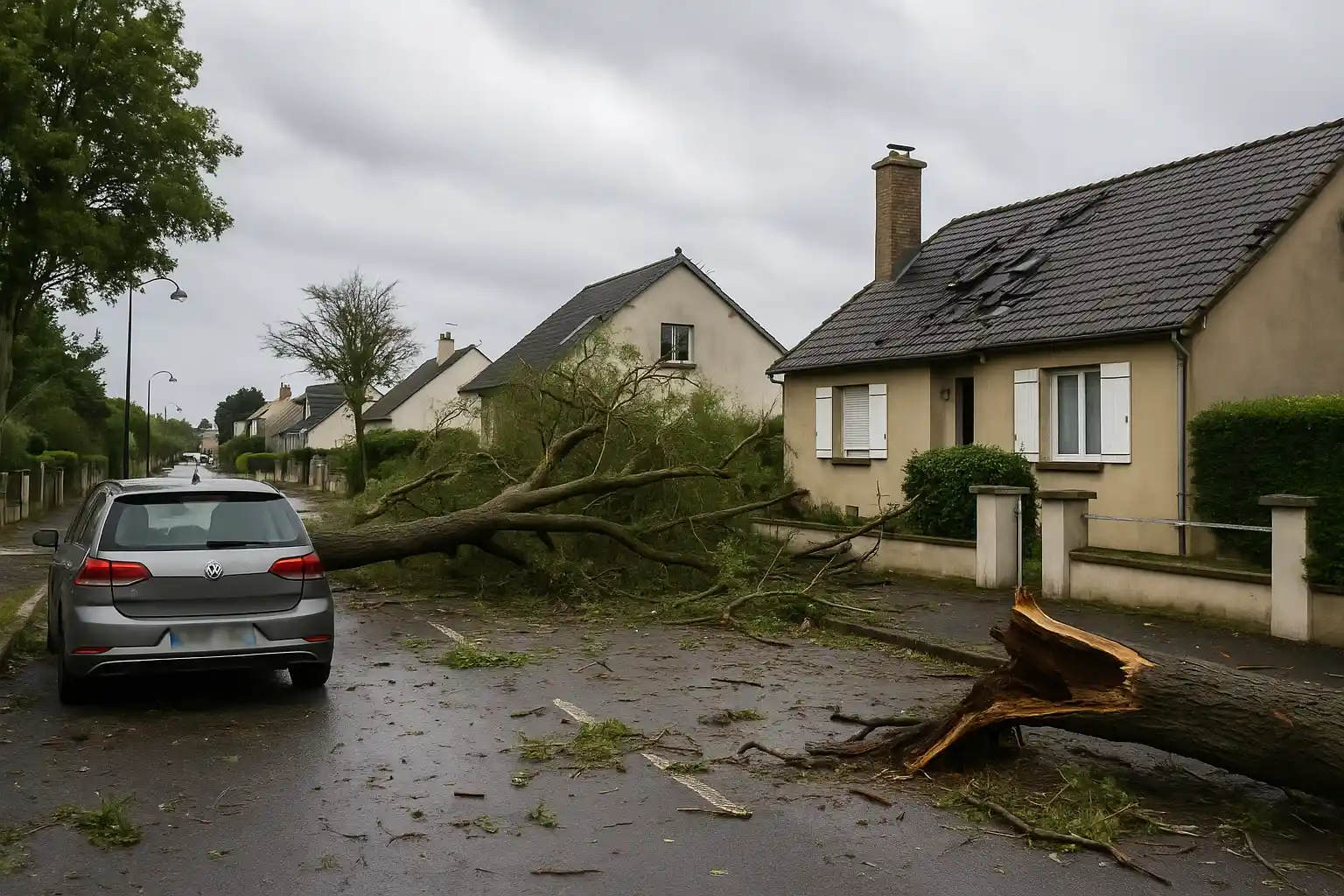 Storm Amy Guncang Prancis Utara, 2 Korban Tewas