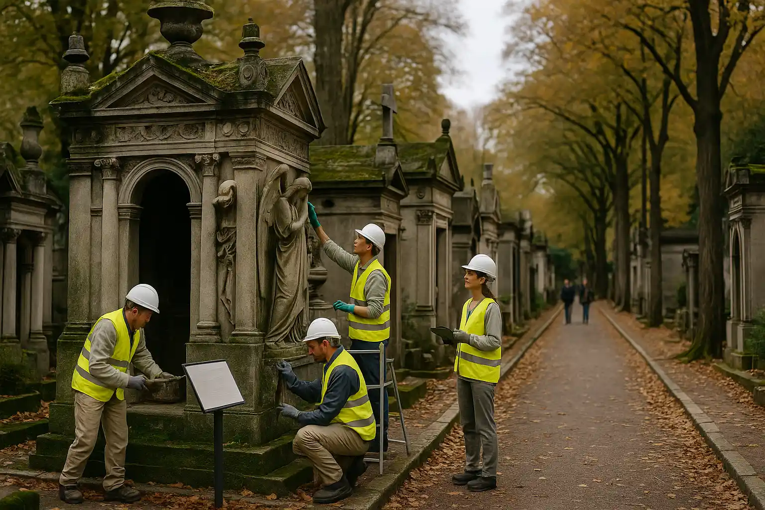 Makam Warisan Paris Dibuka untuk Restorasi Publik