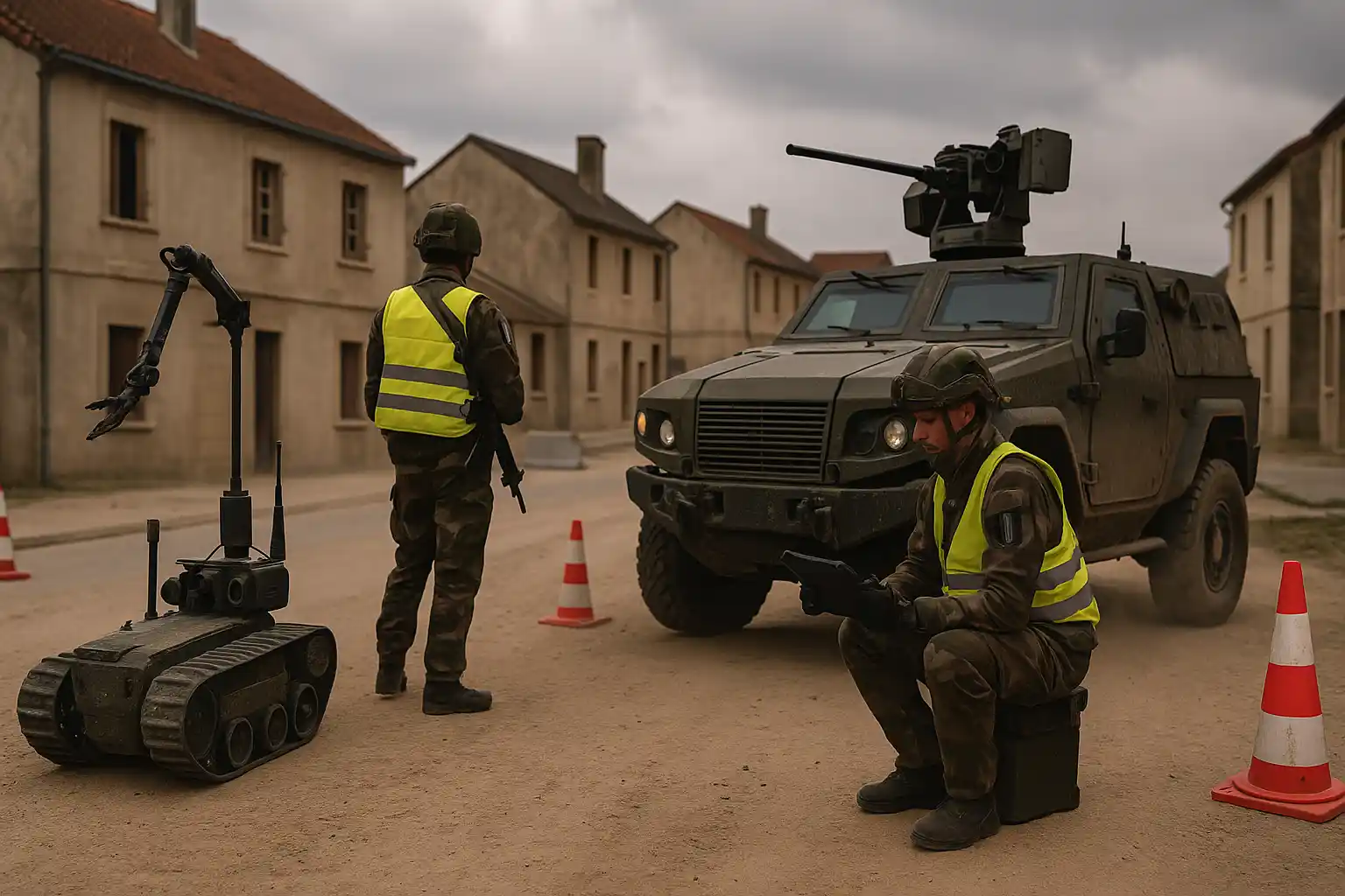 Robot Darat Prancis Uji Medan dan Doktrin Baru
