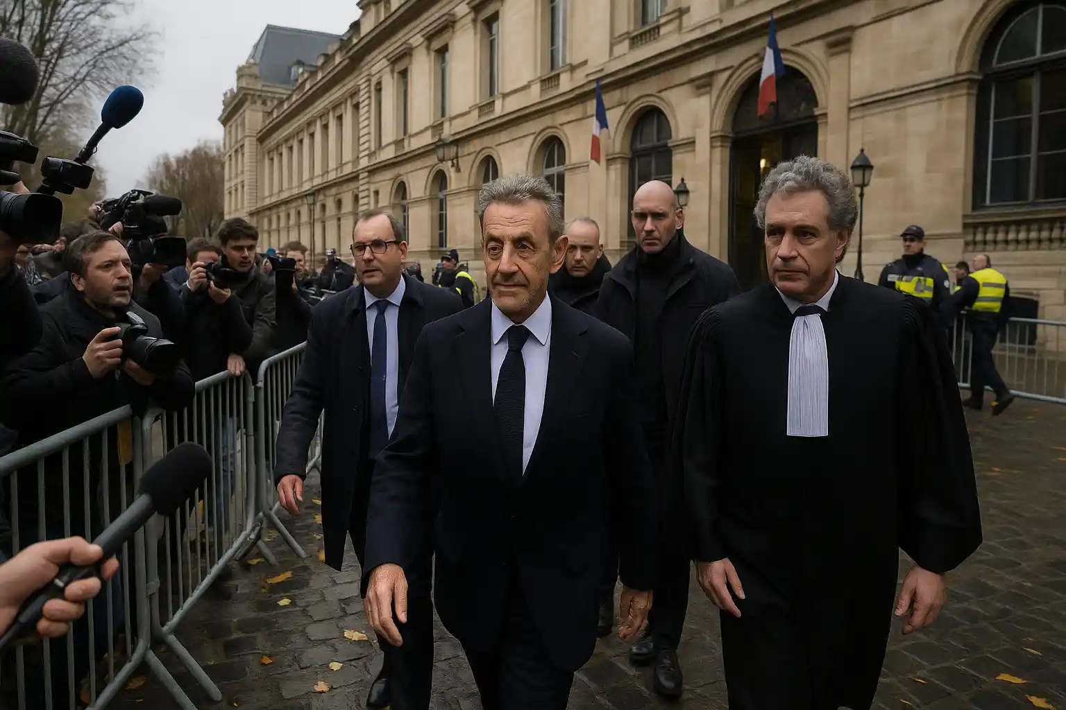 Sarkozy Bebas Bersyarat Usai 20 Hari Ditahan
