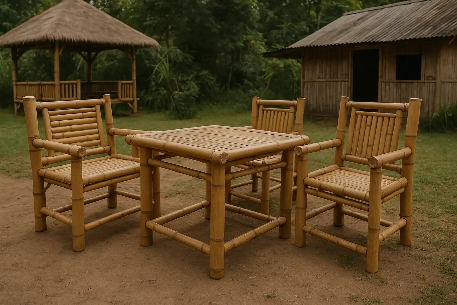 Furnitur Bambu Banjarnegara Tembus Eropa Lewat Ekspor