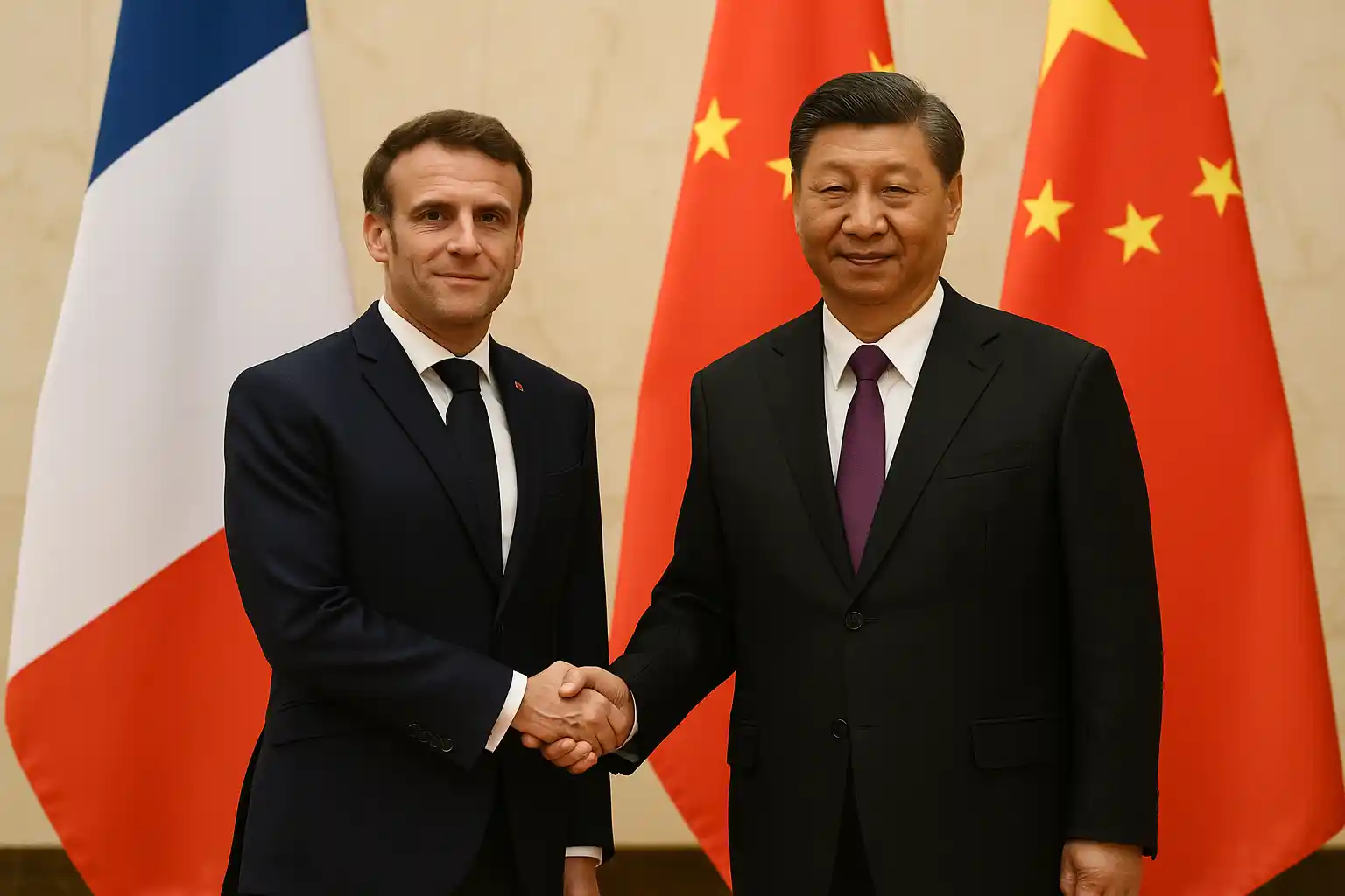 Prancis Kunci China di Peta Eropa Baru