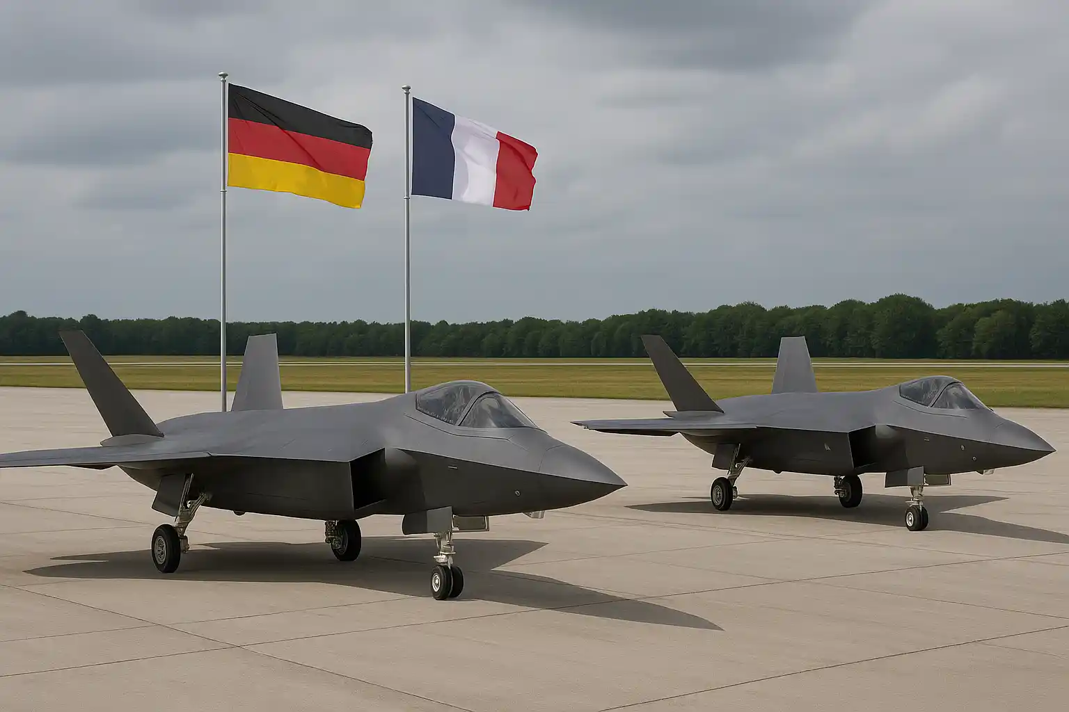 Proyek Jet Tempur Eropa Kunci Kompromi Jerman Prancis